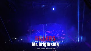 The Killers  Mr Brightside  Dublin 2024 [upl. by Annalee]