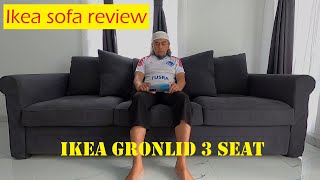 Review Sofa Ikea Gronlid [upl. by Htaras]