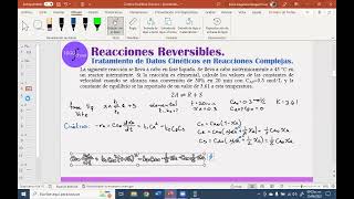 CiRHo Clase 4 Reacciones Reversibles  HiggSchool [upl. by Zapot]