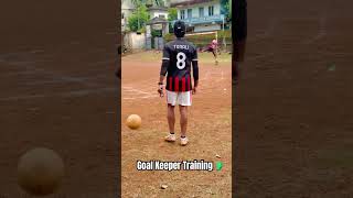 GOAL Keeper Training🧤goalkeepertraining goalkeeper footballacademy football shortvideoskills [upl. by Halimeda]