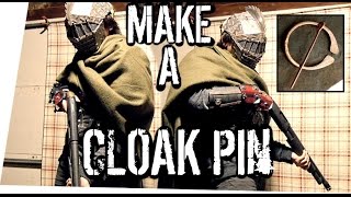 How to Make a Cloak Pin MINI BUILD Penannular Brooch [upl. by Tarah]