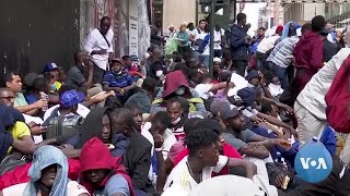 New York City Residents Protest Migrant Crisis  VOANews [upl. by Noah]