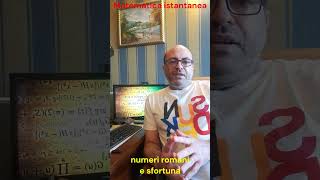 Matematica istantanea  numeri romani e sfortuna [upl. by Nilram]