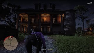 Red Dead Redemption 2 Online Rich Pickings  Braithwaite Manor [upl. by Ihel]