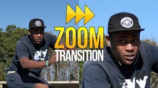 Cool ZOOM TRANSITION Tutorial for Free Video Editor Shotcut [upl. by Kcub]