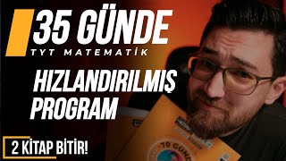 TYT Matematik Hızlandırılmış Program  Başla Bitir Tekrar Et   35 Günde 2 Kitap Bitiriyoruz [upl. by Olag]