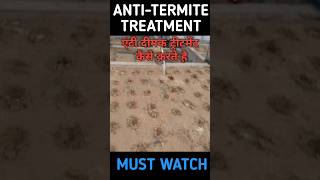 Anti Termite Treatment shorts viralshorts civilengineerpradeepsingh [upl. by Ralaigh]