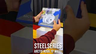 Unboxing the NEW SteelSeries Arctis NOVA 7P White [upl. by Thad]