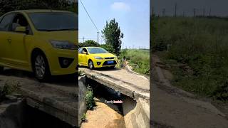 Insane Woman Driving Skills 😱 shortsvideo [upl. by Neelhtak194]