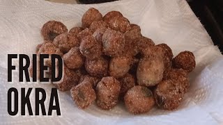 Cooking vlog Fried okra [upl. by Pauli]