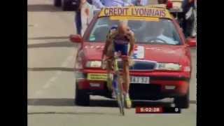 Marco Pantani  Tour 1997  Alpe dHuez [upl. by Lledroc260]