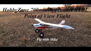 HobbyZone 700mm Apprentice STOL Fly with Mike [upl. by Ruthven]