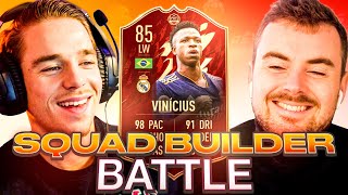 SQUAD BUILDER BATTLE  85 IF VINICIUS [upl. by Zehe]