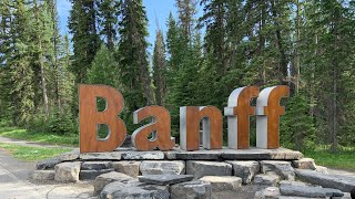 Banff Alberta livetravel hike [upl. by Ahsinrad]