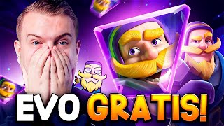 REGALAN EL CABALLERO EVOLUCIONADO CUENTA SECUNDARIA EN CLASH ROYALE [upl. by Eudosia909]