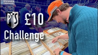 £10 Challenge at Stampex  philately 48 [upl. by Akinet593]