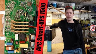 APC SmartUPS 1500VA Teardown [upl. by Ynittirb]