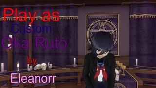 Play as Custom Oka Ruto by Eleanorr  Yandere simulator [upl. by Najar379]