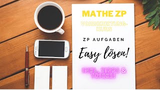 ZP 2022 NRW  Vorbereitungskurs Mathe  ZP 2019 Aufgabe 2ab  Prüfungsteil 1 [upl. by Adele764]