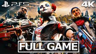 SUICIDE SQUAD KILL THE JUSTICE LEAGUE Full Gameplay Walkthrough  No Commentary【FULL GAME】4K UHD [upl. by Olrac]