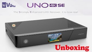 VU Plus UNO 4K SE UHD Multimedia Digital Satellite Receiver UnboxingPrice and Main Features in Urdu [upl. by Rehpitsirhc]