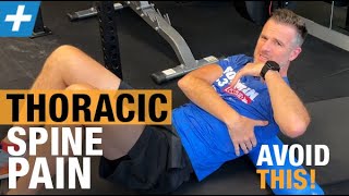 Relief for Thoracic Spine Pain DO THESE 6 Exercises [upl. by Ivah]