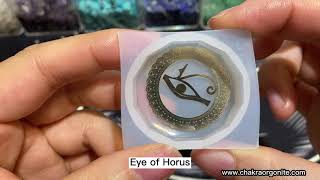 How to Make Orgonite Pendant DIY ChakraOrgonite Chakra Orgonite [upl. by Dietrich]