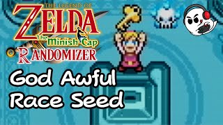 God Awful Race Seed  Minish Cap Rando Standard Race [upl. by Kwasi26]