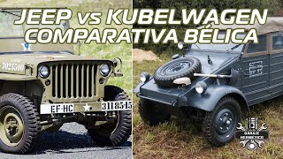 JEEP vs KUBELWAGEN Comparativa SEGUNDA GUERRA MUNDIAL [upl. by Eelrihs]