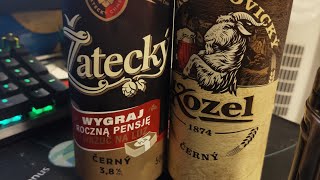 Test Porównanie Zatecky cerny vs Kozel cerny [upl. by Mussman]