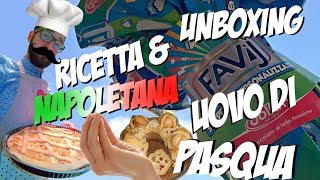 Ricetta PASTIERA Napoletana e CASATIELLO  Unboxing UOVO di PASQUA  In cucina con mia mamma [upl. by Ytirahs761]