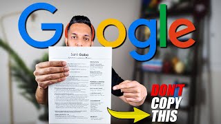 The Resume That Got Me Into Google [upl. by Ecreip58]