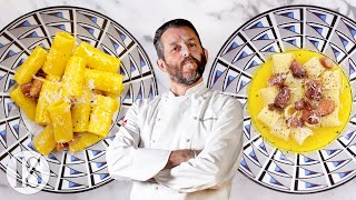 Carbonara originale vs gourmet con Cristiano Tomei [upl. by Porte]