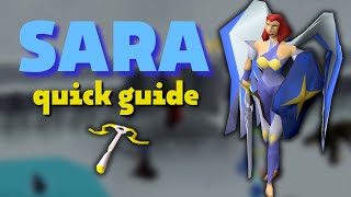 Saradomin Quick Guide  SoloDuo  OSRS [upl. by Ariad]