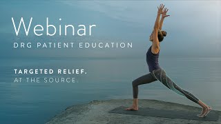 DRG Patient Education Webinar [upl. by Ahsinat]