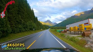 Driving in Norway  Sykkylven to Stranda  4K60 [upl. by Lekcar]