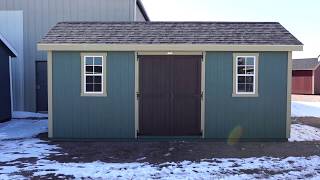 The Shed Yard  10x20 Classic A Frame Shed [upl. by Cecily]