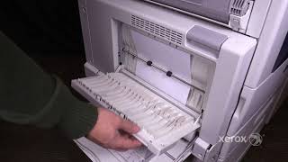 Xerox® AltaLink® C8070 Family Clearing Jams in the Duplex Area No Audio [upl. by Euqinot]