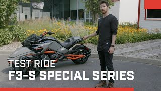 2021 CanAm Spyder F3S Special Series Test Ride amp Review [upl. by Trisa829]