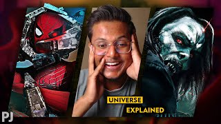 Morbius Universe Explained  Connects To All 4 SpiderMan UniversesMultiVerse [upl. by Revlys]