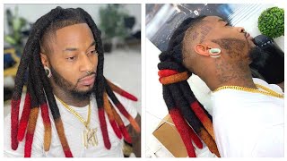 Locs To Wicks Transformation  Mens Hairstyle  Wicks By Val Tuffcuts [upl. by Hagood]