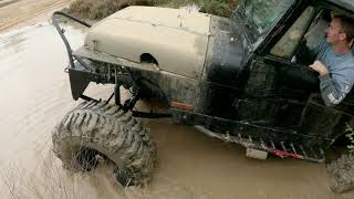 Jeeps on swampers Muddin RedCreekoffroad [upl. by Tony]