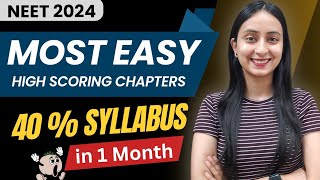 Most Easy amp High Scoring Chapters of PCB for NEET 2024🔥neet neet2024 study [upl. by Janet773]