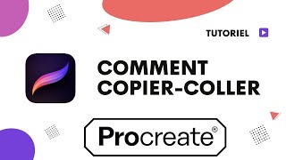 Comment copier coller sur procreate [upl. by Akerley]