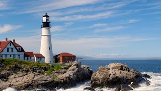 5day tour of the best lighthouses in the northeast US in autumn 🍂🇺🇸 [upl. by Lovel]