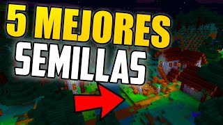 👉 TOP 5 MEJORES SEMILLAS MINECRAFT PE 110 🔥 MINECRAFT PE 110 RELEASE [upl. by Varini]