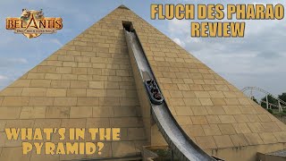 Fluch des Pharao Review Belantis Hafema Flume Ride  Whats in the Pyramid [upl. by Othella628]