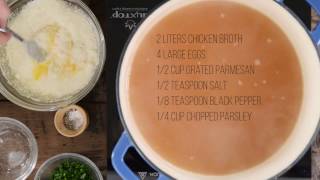 Stracciatella Soup [upl. by Cordi]