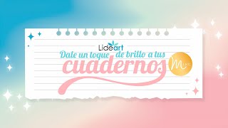 Dale un toque de brillo a tus cuadernos  Minc [upl. by Mailand]