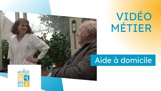 Vidéo métier  Aide à domicile pour AMPER [upl. by Euqinitram968]